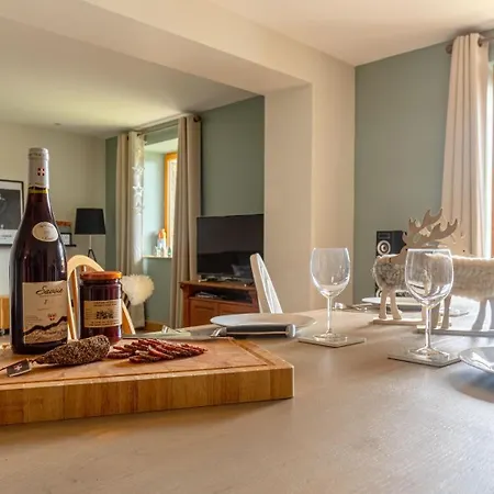 Chalet Mariejo, Sauna Et Charme Alpin Saint-Marcel  Exterior foto